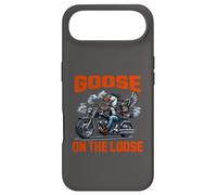 Custodia per iPhone Air Goose on the Loose Motociclista