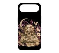 Custodia per iPhone Air Gothic Botanical Skull Moon Grimoire Dark Academia Book Love