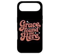 Custodia per iPhone Air Grace Found Me Here Citazione religiosa Fede cristiana