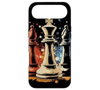 Custodia per iPhone Air Graffiti dell'alfiere e del re degli scacchi