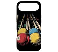 Custodia per iPhone Air Grafica con palla da biliardo e stecca