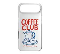 Custodia per iPhone Air Grafica del costume da brunch per ragazza Coffee Club Café Espresso