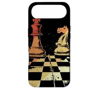 Custodia per iPhone Air Grafica della regina e del re degli scacchi