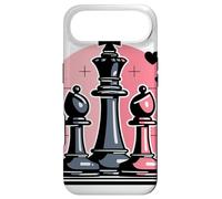 Custodia per iPhone Air Grafica dell'alfiere e del re degli scacchi