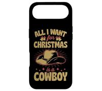 Custodia per iPhone Air Grafica natalizia a tema cowboy
