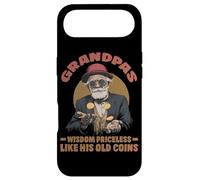 Custodia per iPhone Air Grandpas wisdom priceless like his old coins
