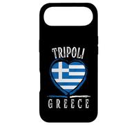 Custodia per iPhone Air Greece Flag Heart Tripoli City
