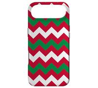 Custodia per iPhone Air Green White Red Hungary Tricolor Zigzag Line Geomtery Patten