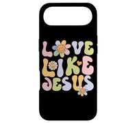 Custodia per iPhone Air Groovy Love Like Jesus Religious God Christian Graphic