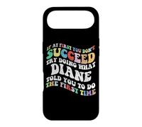 Custodia per iPhone Air Groovy se all'inizio non riesci a provare a fare quello che Diane