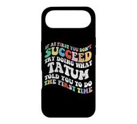 Custodia per iPhone Air Groovy se all'inizio non riesci prova a fare cosa tatum