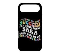 Custodia per iPhone Air Groovy se all'inizio non riesci prova a fare quello che Sara