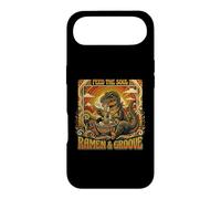 Custodia per iPhone Air Groovy T Rex nutrire l'anima ramen e scanalatura