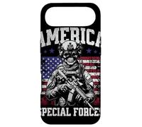 Custodia per iPhone Air Grunge US Flag Army Skeleton Military Special Forces