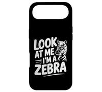 Custodia per iPhone Air Guardami, sono una zebra, divertente amante degli animali