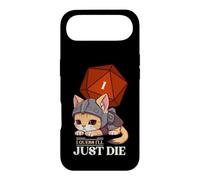 Custodia per iPhone Air Guess I'll Die | D20 Cat Fail RPG Gioco di ruolo Kitty