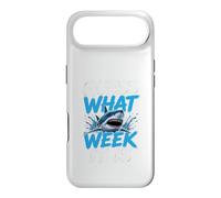 Custodia per iPhone Air Guess What Week it is - Cool Cartoon Shark Graphic