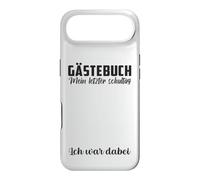 Custodia per iPhone Air Guestbook Guestlist Il mio ultimo giorno scuola Graduation