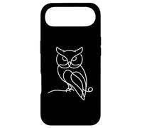 Custodia per iPhone Air Gufo Linienkunst Ornitologo