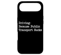 Custodia per iPhone Air Guidare perché il trasporto pubblico fa schifo citazioni divertenti
