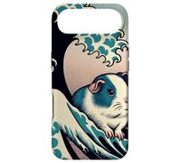 Custodia per iPhone Air Guinea Pig Art The Great Wave Off Kanagawa Animale giapponese