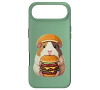 Custodia per iPhone Air Guinea Pig Hamburger Double Cheeseburger Fast Food Hat