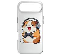 Custodia per iPhone Air Guinea Pig Playing Video Game Rodents Gamers