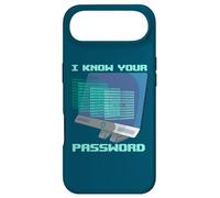 Custodia per iPhone Air Hacker Cybersecurity Conosci la tua password Funny Network Admin