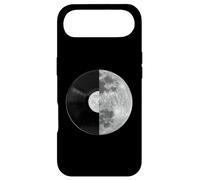 Custodia per iPhone Air Half Moon Vinyl Record Design - Music Lover Lunar Graphic