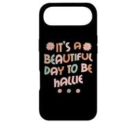 Custodia per iPhone Air HALLIE Personalized Name It's A Beautiful Day To Be HALLIE
