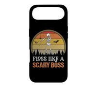 Custodia per iPhone Air Halloween Filo interdentale scheletro filo interdentale come un capo spaventoso