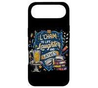 Custodia per iPhone Air Hanukkah Citazione L'Chaim To Life Ridere E Latkes Ebrei
