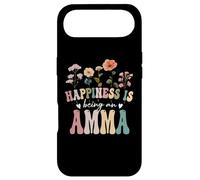 Custodia per iPhone Air Happiness is Being an Amma Floral Design Amma Mother's Day