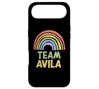 Custodia per iPhone Air Happy Colorful Team Avila Rainbow Pride Green Yellow