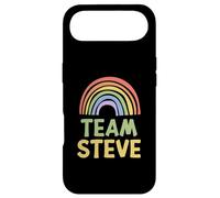 Custodia per iPhone Air Happy Colorful Team Steve Rainbow Pride Green Yellow
