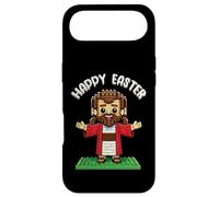 Custodia per iPhone Air Happy Easter Block Building Brick Builder Cristiani Gesù