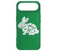 Custodia per iPhone Air Happy Easter Bunny Tipografia - Word Art Coniglio Primavera