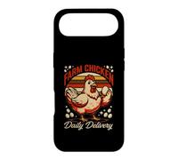 Custodia per iPhone Air Happy Farm Pollo Consegna Giornaliera Retro Alba