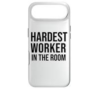 Custodia per iPhone Air Hardest Worker in the Room Sign,Hardest Worker Award,Work
