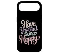 Custodia per iPhone Air Have You Tried Being Happy Vibrazioni di spinta positive -