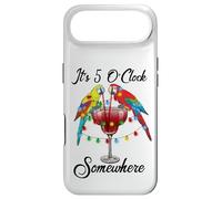Custodia per iPhone Air Hawaiian Parrots Drinking Margarita It's 5 O'clock Somewhere