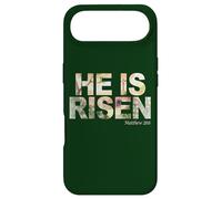 Custodia per iPhone Air He is Risen - Watercolor Passover Easter Cross of Jesus