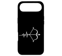 Custodia per iPhone Air Heartbeat Tiro con l'arco arco e freccia bersaglio amore