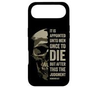 Custodia per iPhone Air Hebrews 9:27 Gospel Evangelism Bible Verse - The Judgment