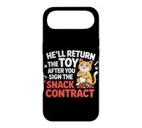 Custodia per iPhone Air HE'LL RETURN THE TOY AFTER YOU SIGN THE SNACK CONTRACT