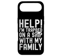 Custodia per iPhone Air Help I'm Trapped On A Ship With My Family Funny Cruise