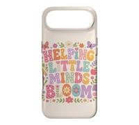 Custodia per iPhone Air Helping Little Minds Bloom Teacher, farfalla floreale, mela