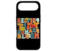 Custodia per iPhone Air Helping Tiny Humans Bloom Retro Colorful Teacher Design