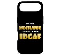 Custodia per iPhone Air Hi Im a Mechanic I do What I want IDGAF Funny Auto Mechanics