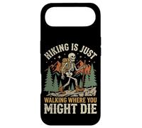 Custodia per iPhone Air Hiking Is Just Walking Where You Might Die Natura